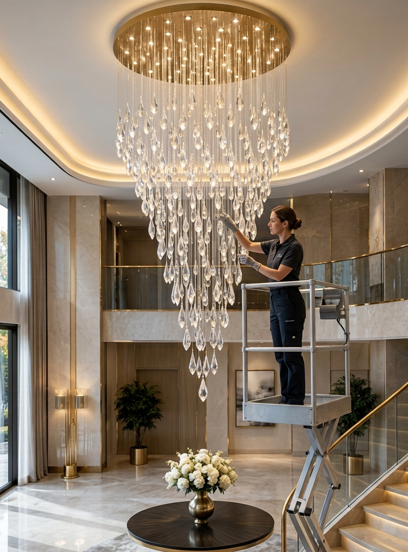 How to Clean a Chandelier Without Damaging Its Finish blog